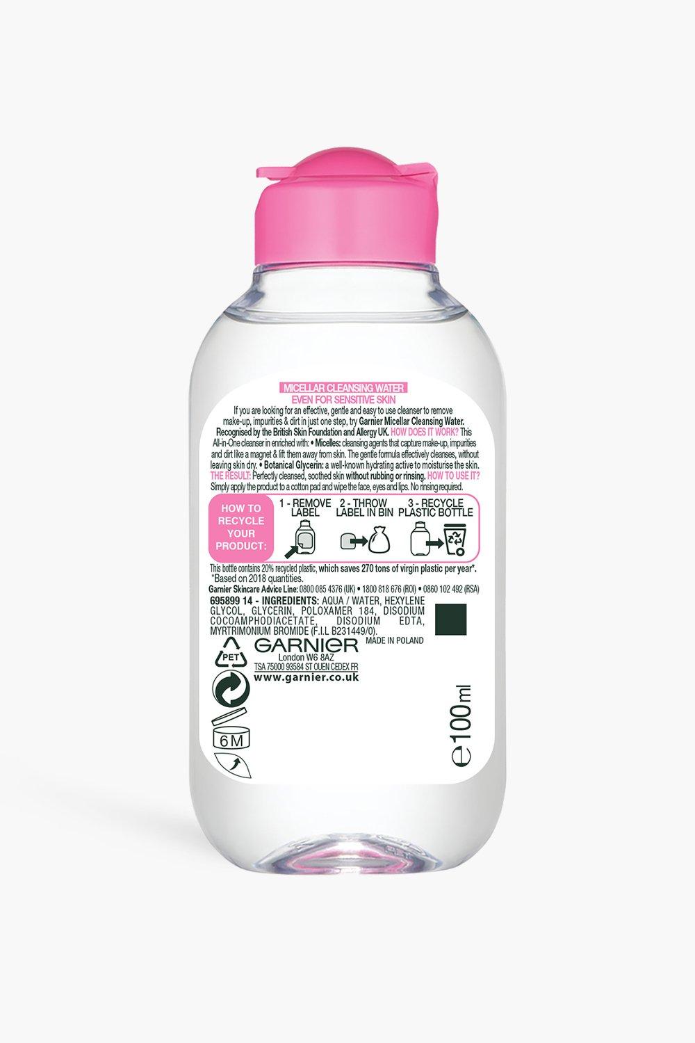 Micellar on sale water ingredients